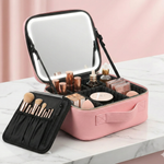 Organizador de Lujo 2 en 1: Maquillaje, Joyero & Cosméticos (Gran Capacidad)