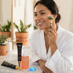 Kit Ritual Facial 360°: Sérum, Contorno y Masajeador Jade